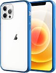 JETech Case for iPhone 12/12 Pro 6.1-Inch, Non-Yellowing Shockproof Phone Bumper Cover, Anti-Scratch Clear Back (Clear)