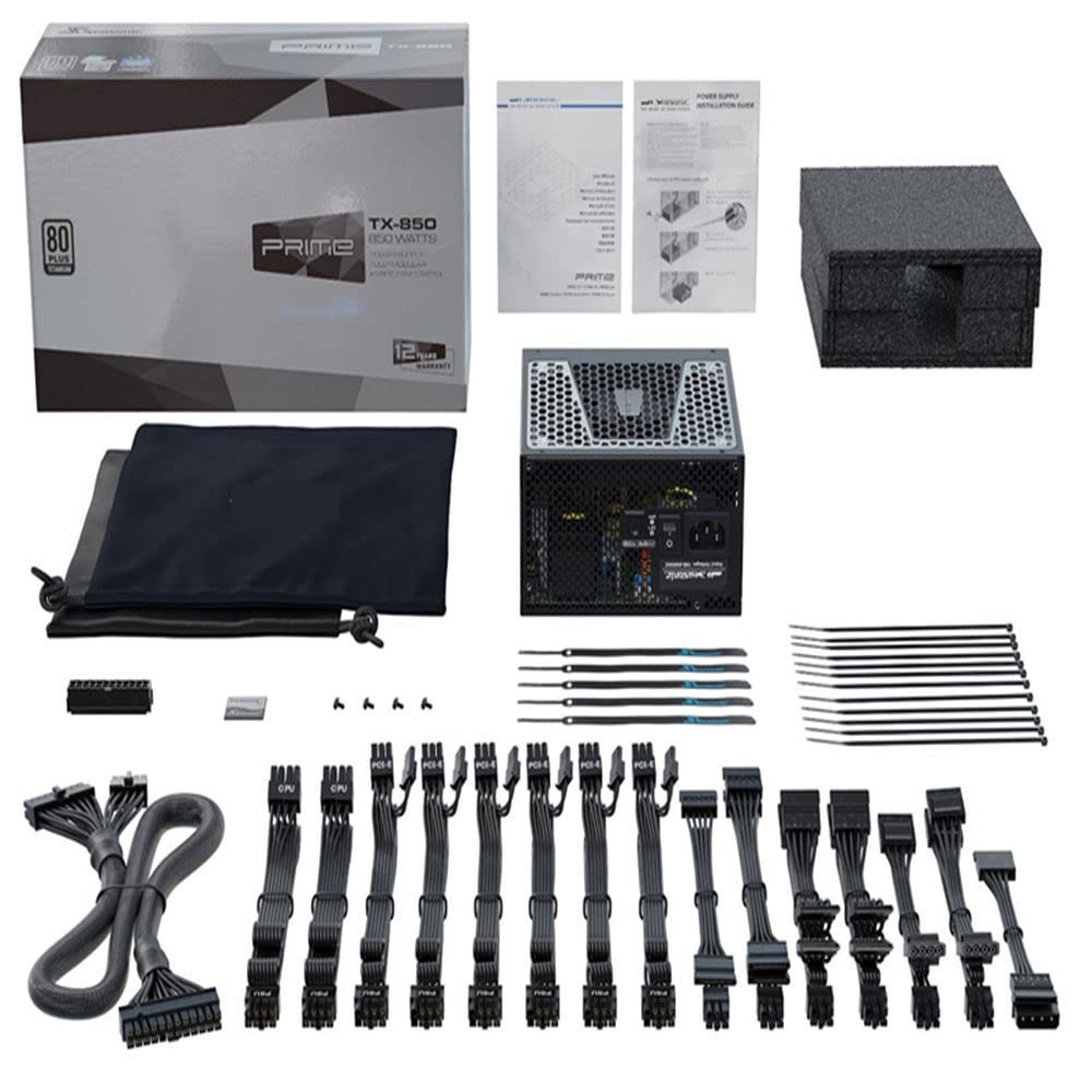 Amazon.com: PSU for Full Modular 80plus Titanium Silent 850W Power