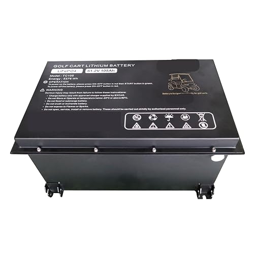 Golf Cart Battery 48 Volt 100Ah Lithium Ion Battery