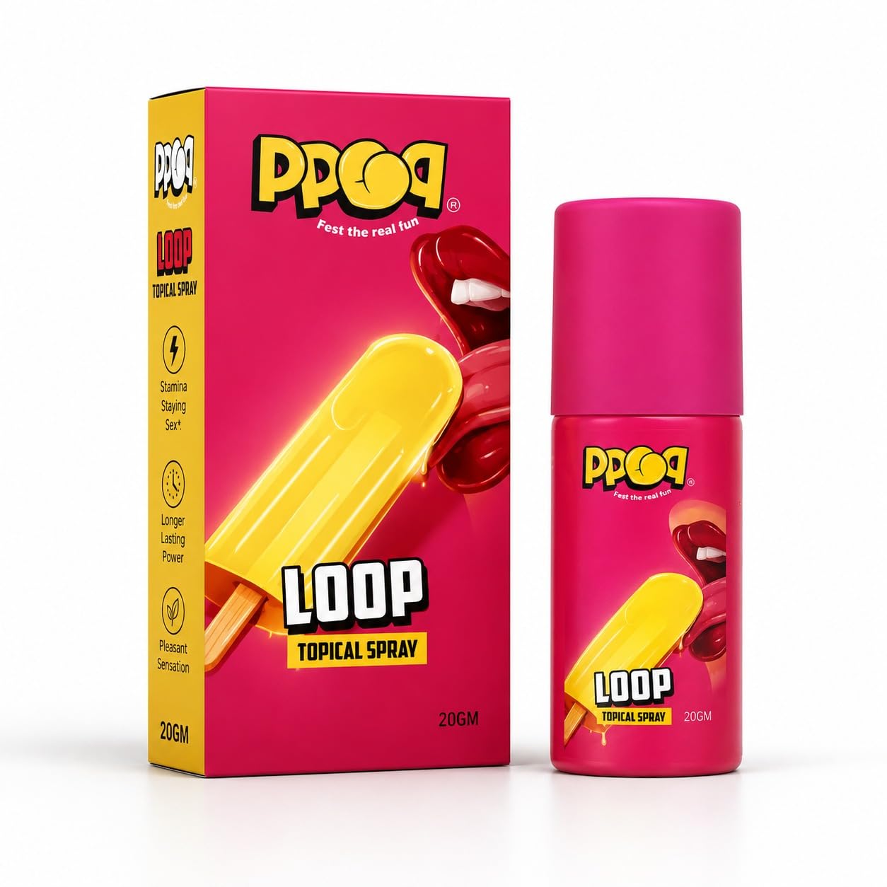 PPOP Loop Topical Spray 20g | Compact & Travel Friendly, 20g Net Quantity-picture-10