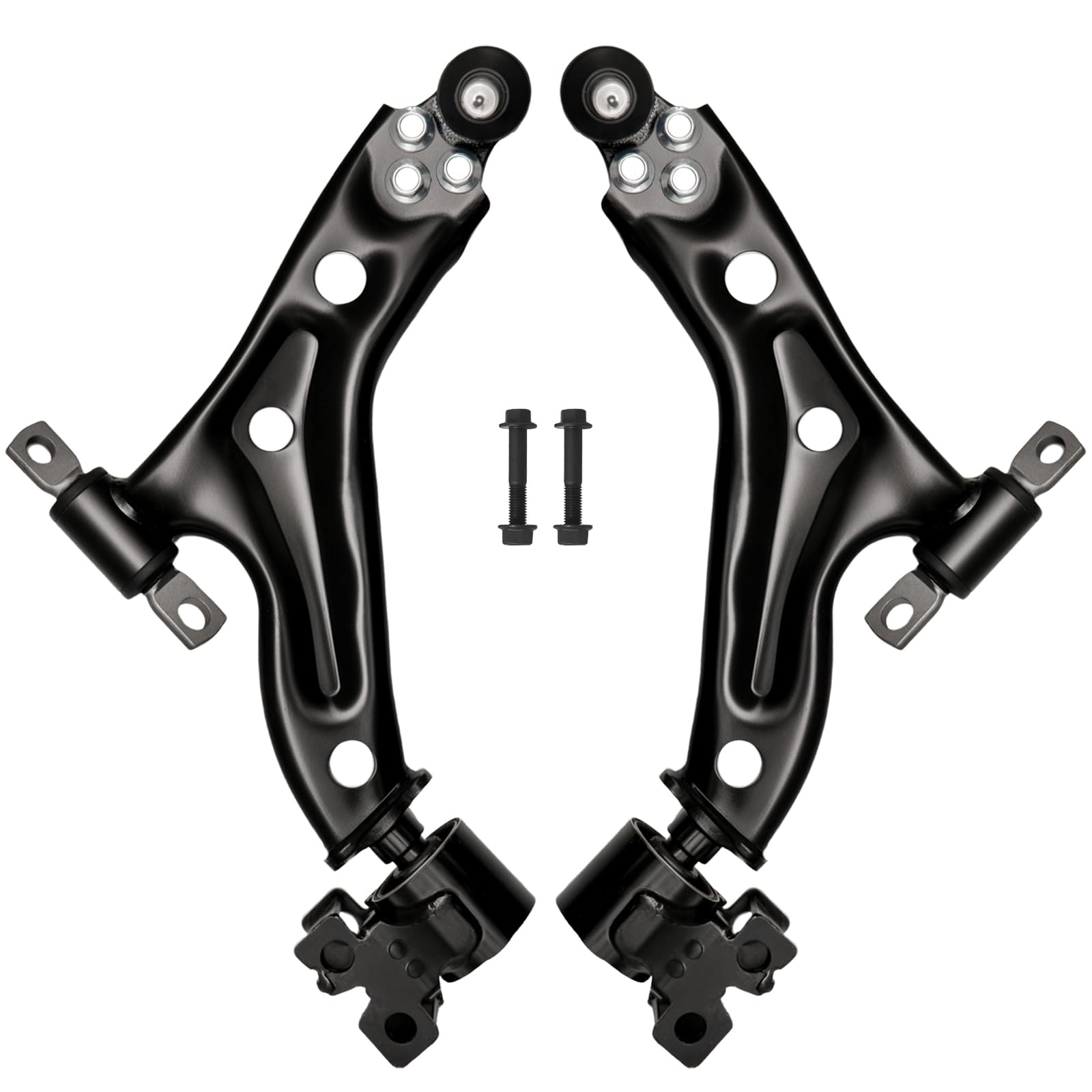 AUQDD 2Pc Suspension Front Lower Control Arm and Ball Joint Assembly Fit For 2016-2019 2020-2022 Chevy Spark (OE # K623873 K623872 526-501 526-502