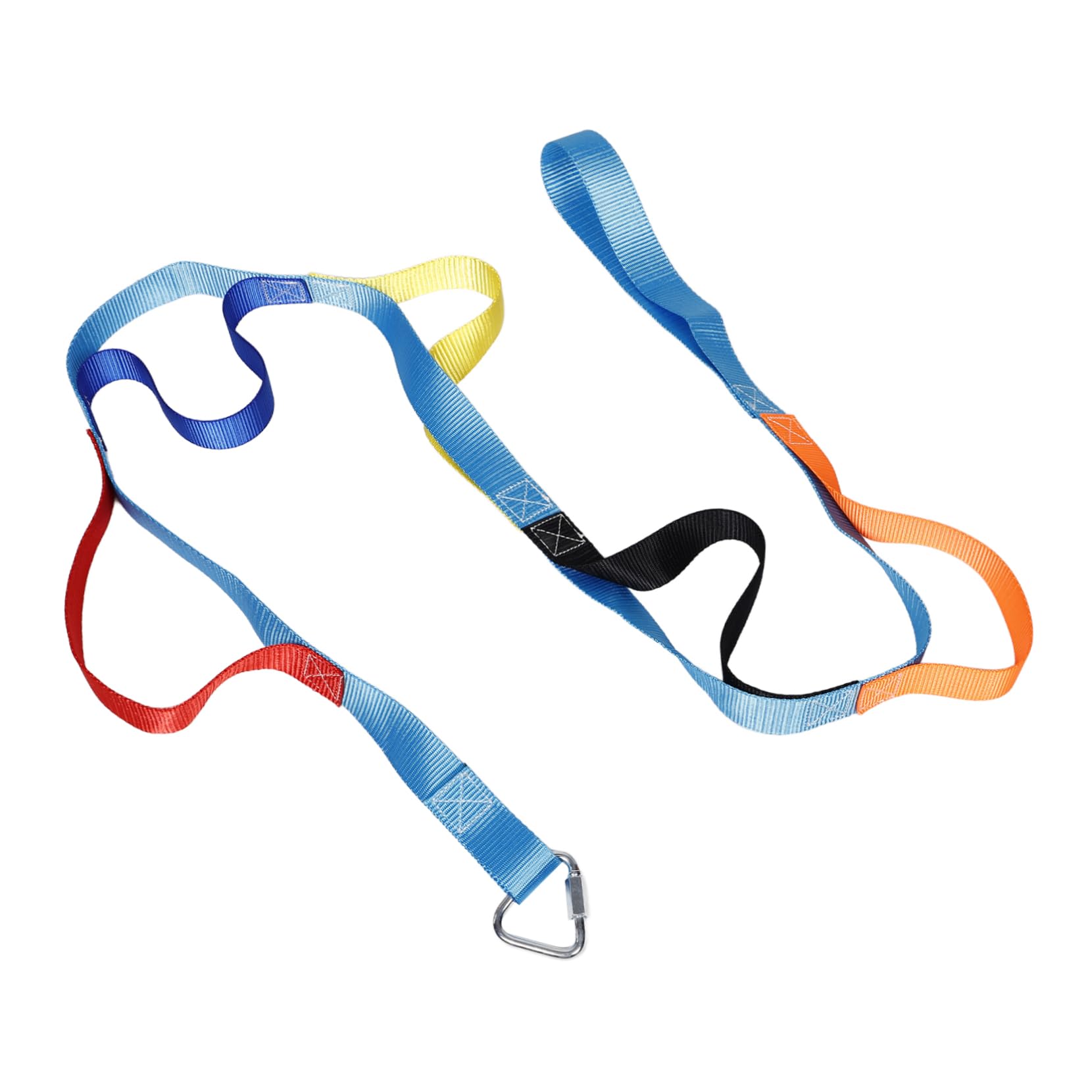 Kisangel Portable Boys and Girls Rope Ladder Climbing Rope Ladder Outdoor Treehouse Toy for Boys and Girls Easy Assembly