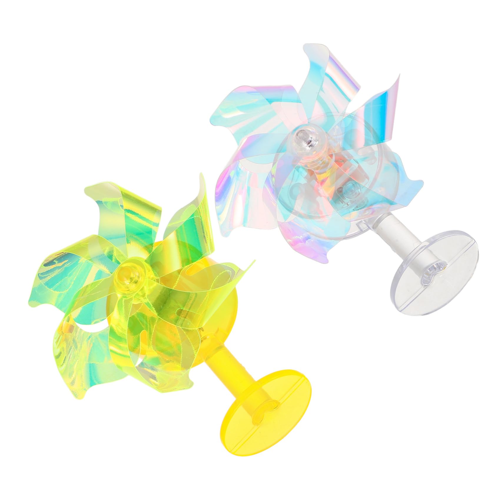 VICASKY 2pcs Wind Powered LED For Electric Vehicles Motorcycles Scooters Lighted Reflector Night Safety Holiday Birthday Decoration Cars Decor