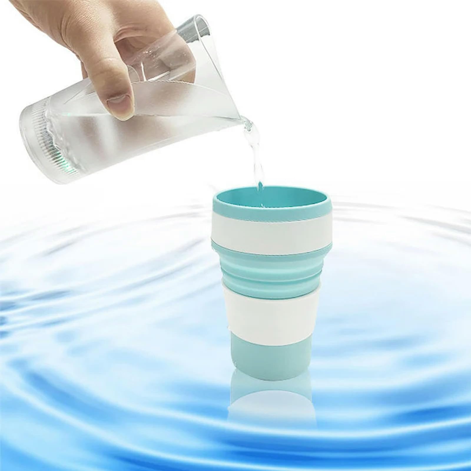 La Tasse Tasse De Sport Tasse Pliante Café Pliable Silicium Pliable De Voyage en Silicone en Silicone