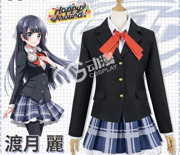 コスプレ(冬服) Amazon.co.jp: longmucos D4DJ 陽葉学園 制服 Happy Around! 渡