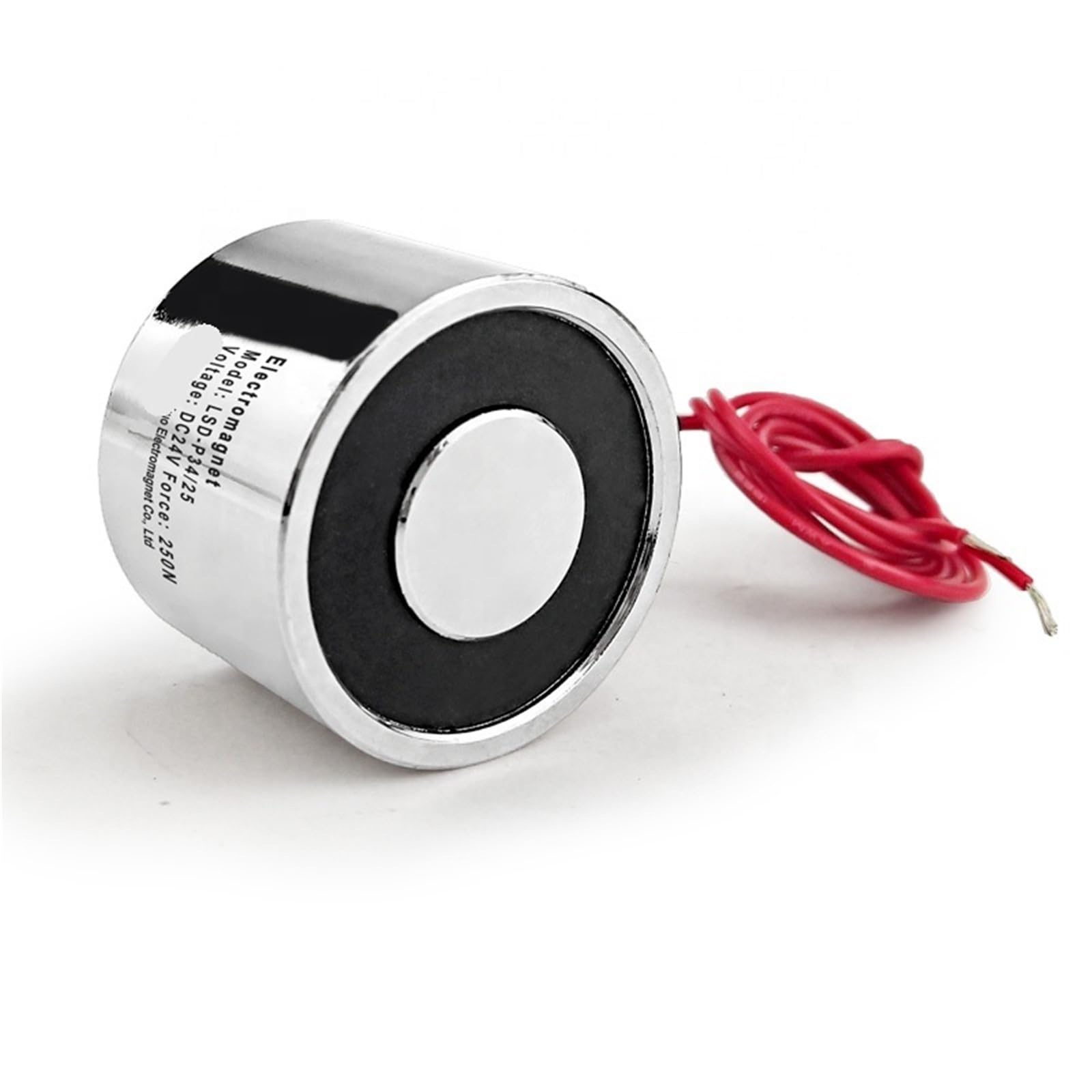 Elektromagnes LSD-P34/25 DC 12 V 24 V 20 kg elektromagnesy do podnoszenia 1 szt. (6 V)