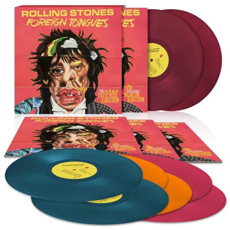 Rolling Stones Foreign Tongues Germany Exclusive Pop Up Collection | 8 LP Vinyl Boxset