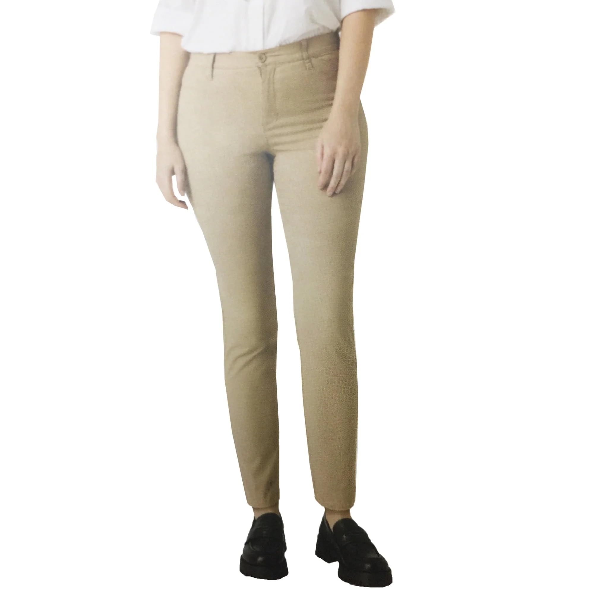 Chaps Womens Slimming Fit Stretch Trouser Pants
