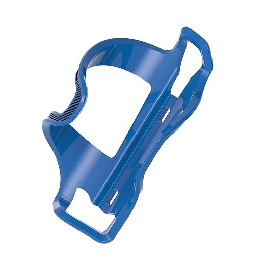 Lezyne Flow Cage E SL-R Water Bottle Holder Matrix Clamp Bottle On Right Blue White 1-BC-FLSLR-V210 Bottle Holder 48g