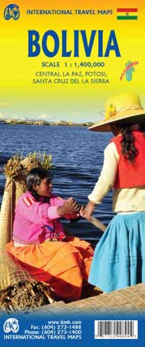 Bolivia Travel Reference Map 6th Ed.(Waterproof) Map – Folded Map, October 19, 2018