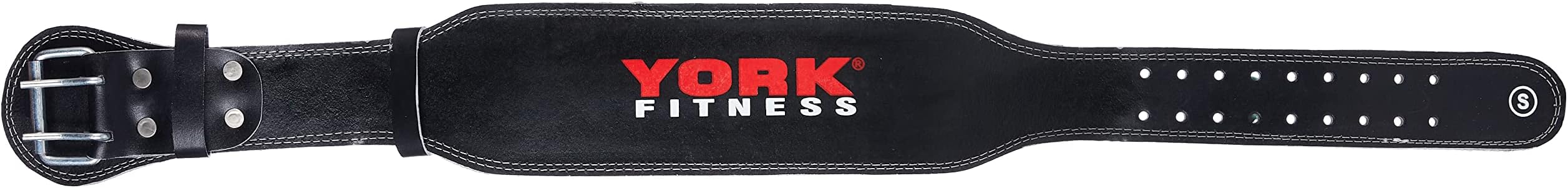 York Fitness Leather Weightlifting Belt