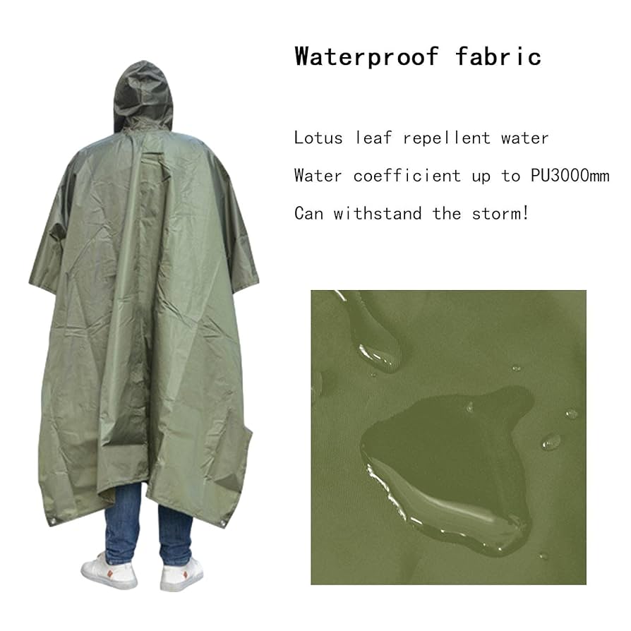 WANTKEY TARP COAT wantkey camp レインコート WANTKEY Tarp coat - SOIL HACK SOCIETY