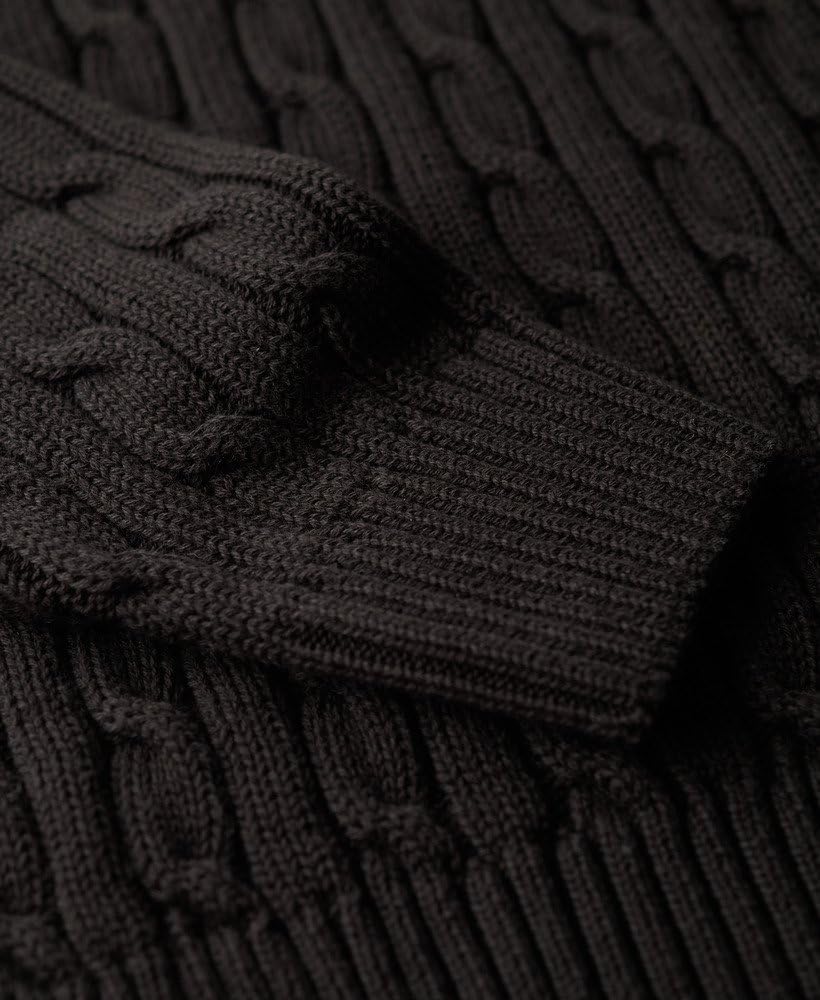 Superdry Pull ample à col roulé torsadé pour femme