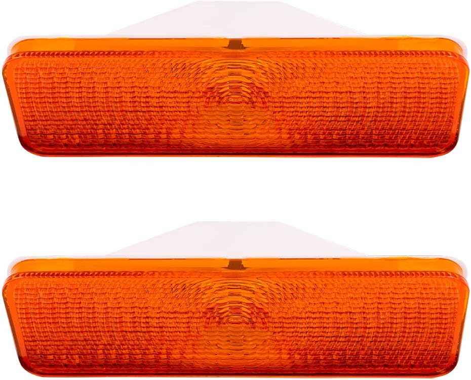 Park/Signal/Side Marker for 1981-1986 Bronco L=R Amber for 1981-1983 F-100 for 1981-1986 F-150 E1TZ13200A FO2520101
