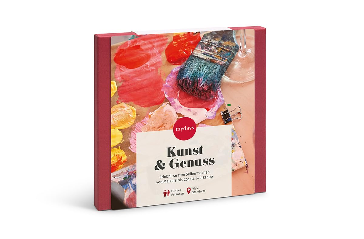 mydays Geschenkbox Kunst & Genuss