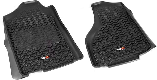 Rugged Ridge  Revestimiento de piso, delantero  82903.05  Compatible con Dodge RAM 1500 Quad Cab 2012-2018 y cabina regular 150025003500
