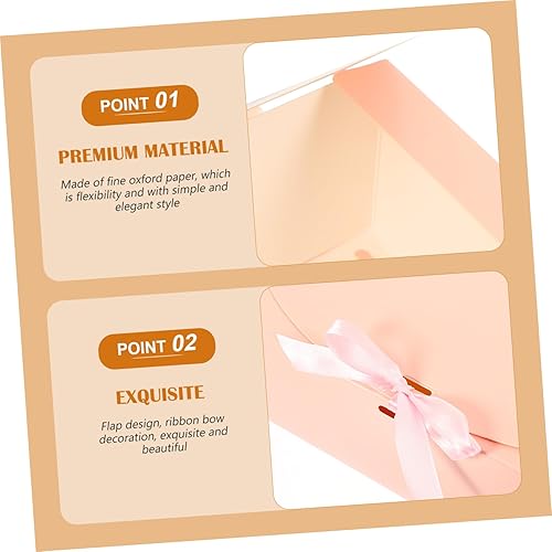 Miniatura 2 de GLEAVI 5pcs Box Gift Box Macaron Boxes Cookie Boxes Containers with Lids Matron of Honor Proposal Gifts Food Boxes for Baked Goods Treat Boxes