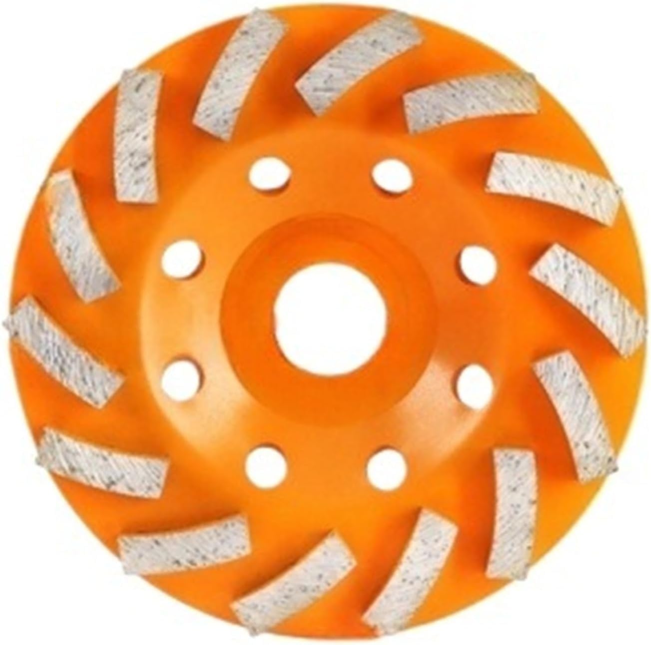 Diamentowa tarcza szlifierska, Ściernica diamentowa do betonu, marmuru, kamienia, granitu, średnica 4-7 cali, średnica 22,23 mm, 4 szt.(1pc 125mm)