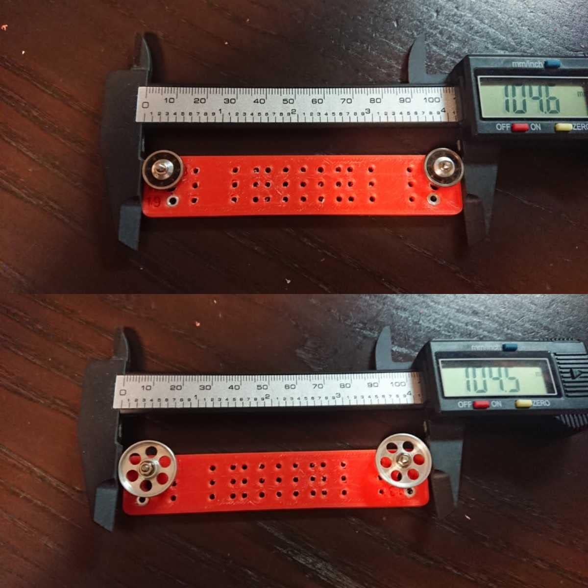 ミニ四駆治具セット スポンジカット斜め＆ローラー位置出し ホワイト