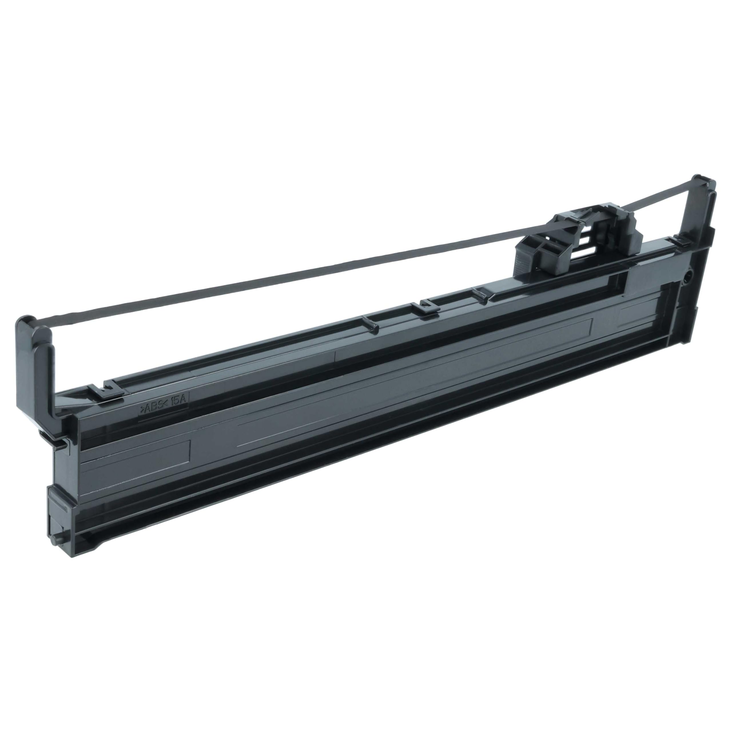 vhbw 5x Farbband Schriftband kompatibel mit Epson PLQ 20 | PLQ20, PLQ 20 D, PLQ 20 CS, PLQ 20 DM Nadeldrucker, Bondrucker - Schwarz