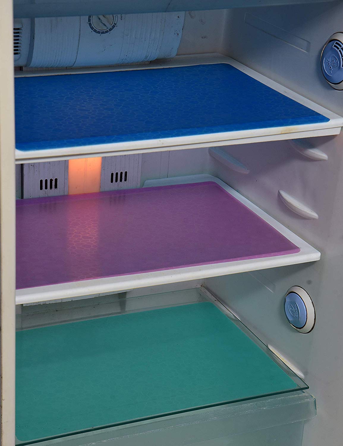Refrigerator Drawer Mats - Set of 6 -5