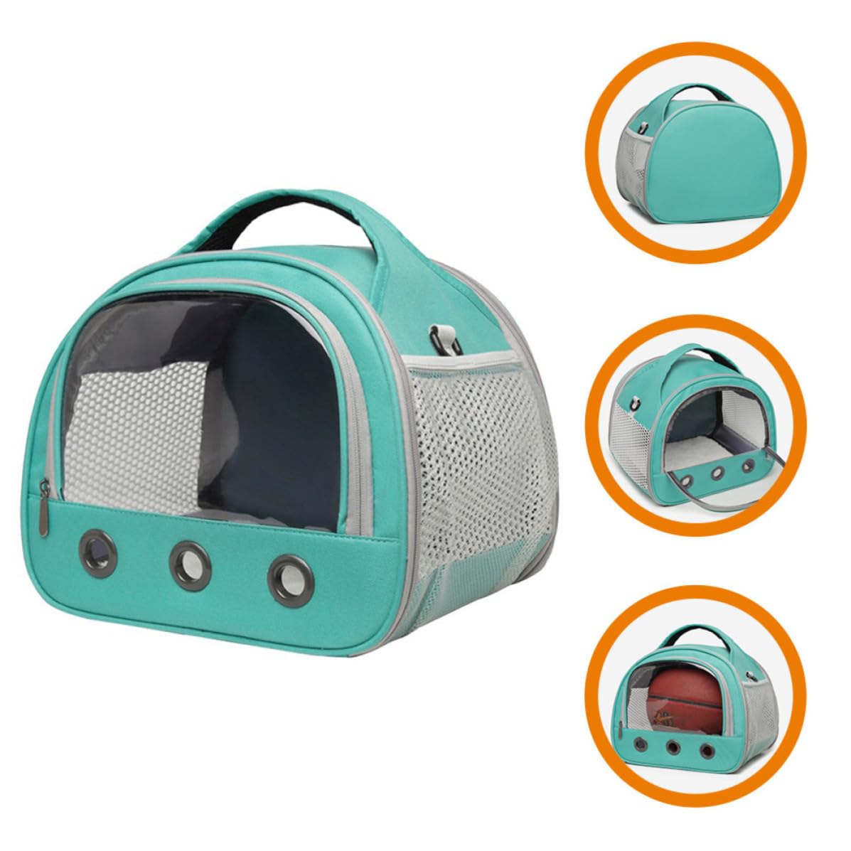 Atmungsaktive Oxford Stoff Tragbare Hamster Tragetasche mit Schultergurt für Igel und Hamster Leicht zu Reinigen für Outdoor Reisen