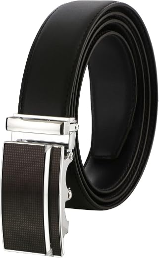 Labnoft Men's Auto Lock PU Leather Belt