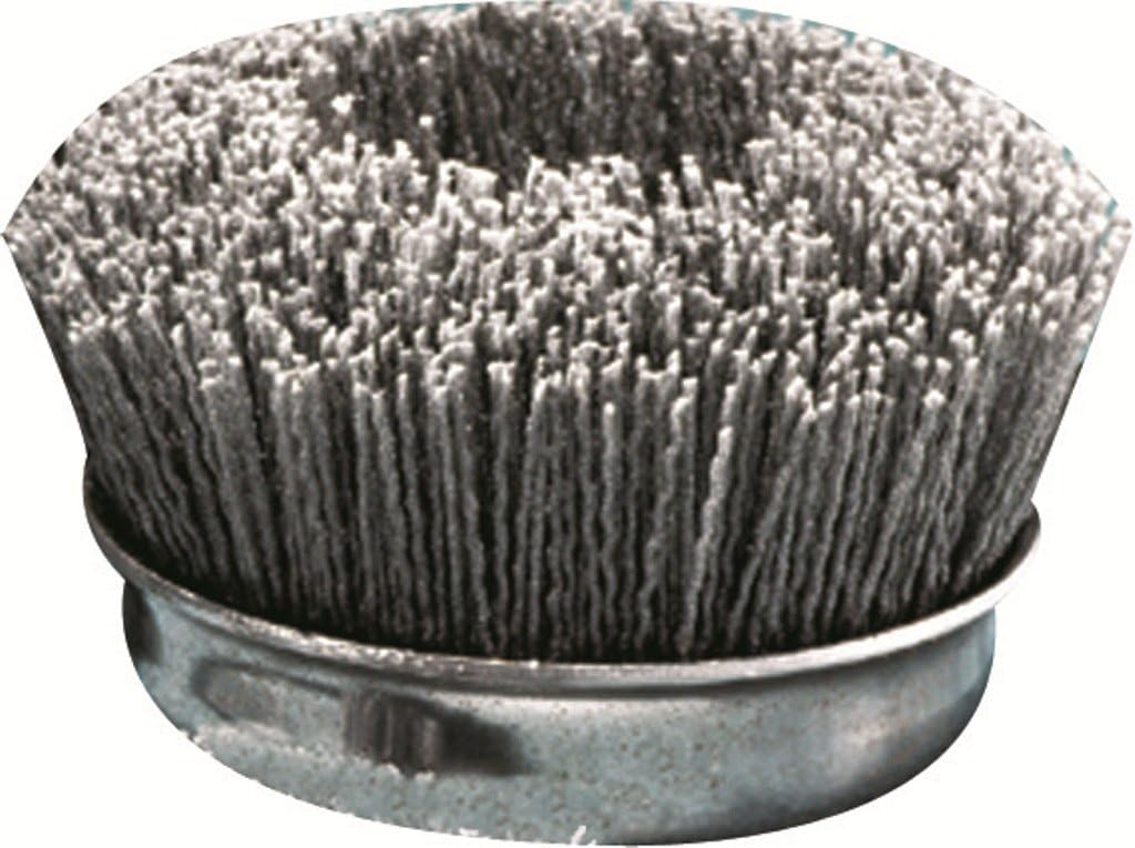 United Abrasives- SAIT 6 INCH 80X NYLON CUP BRUSH (QTY: 1),Multi,4340