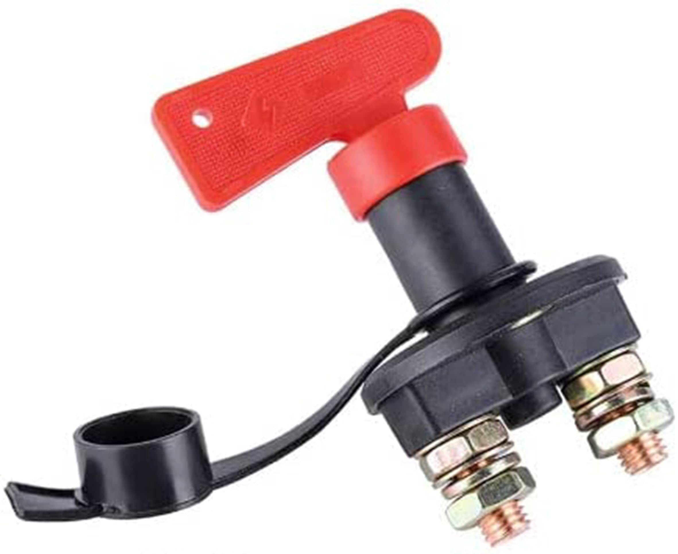 ECI ELECTROSUPPLIES BATTERY STACKET Rotary Power Switch Vehicle Modification Isolator Disconnector Truck Boat Cut Off Battery Main Kill Switch 2Key 300A 12V-32V