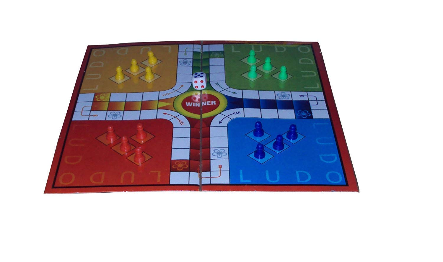 Buy SS_Enterprises Ludo Snakes & Ladders 2 in 1 Board Games Made in
