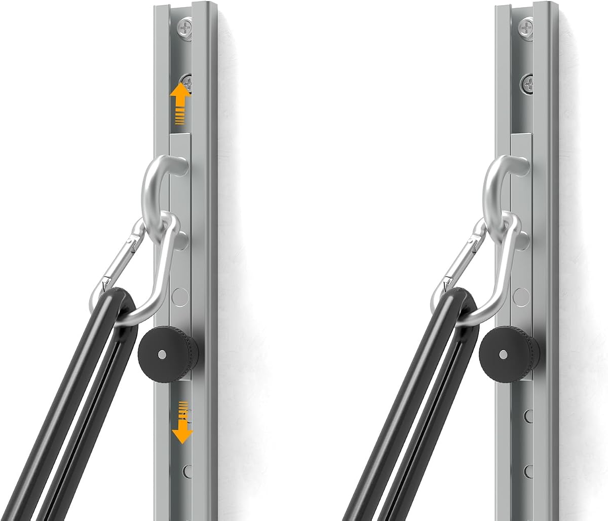 Wall-Mounted Anchor Fitness System - Adjustable, Multi-Functional, Space Saving Home Gym Solution for Strength Training,Adjustable Workout Wall Anchor System