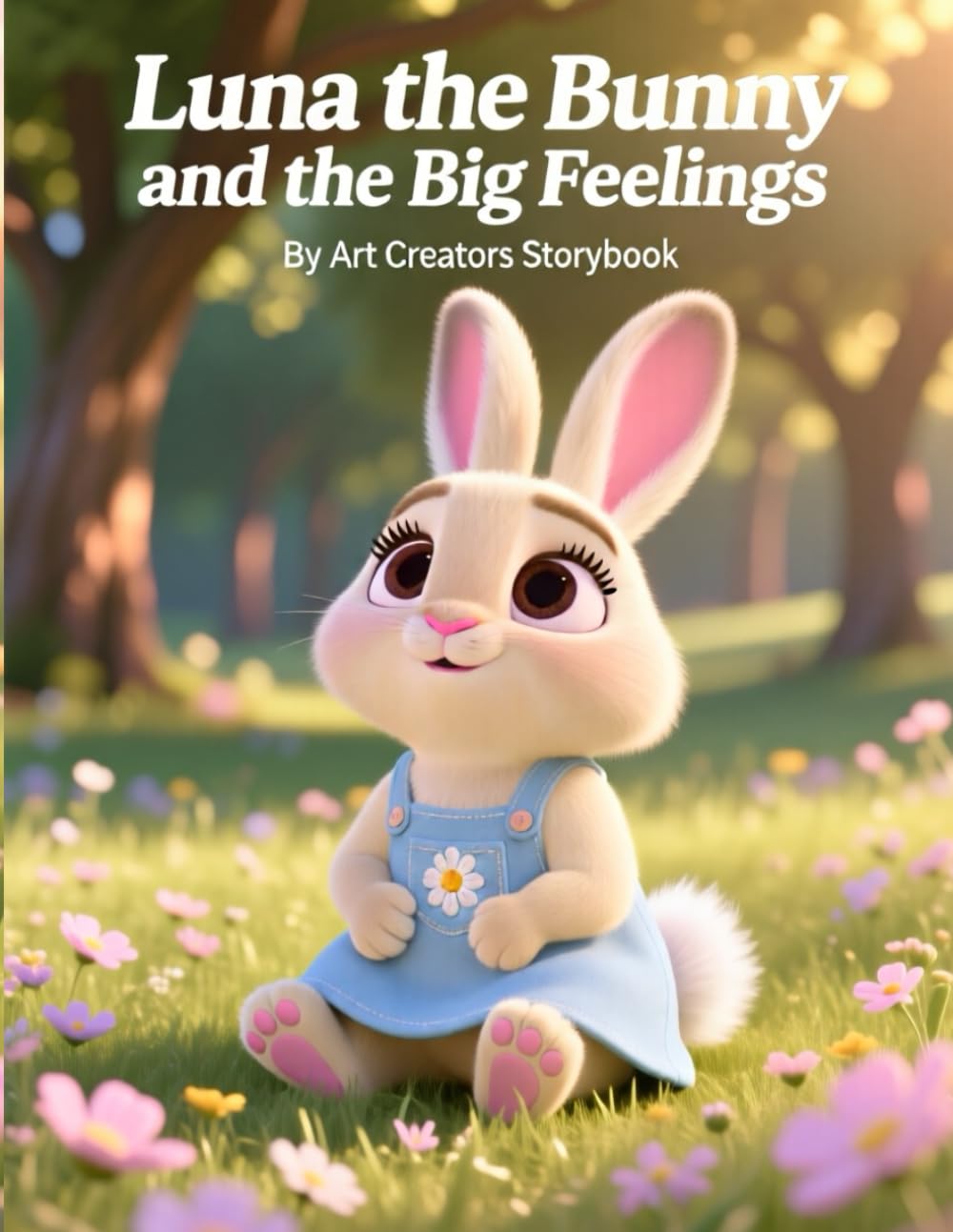 Luna the Bunny and the Big Feelings: A Gentle Picture Book About Emotions, Calming Down, and Self-Soothing for Kids Ages 3–7 (Luna the Bunny Social-Emotional Learning Series)