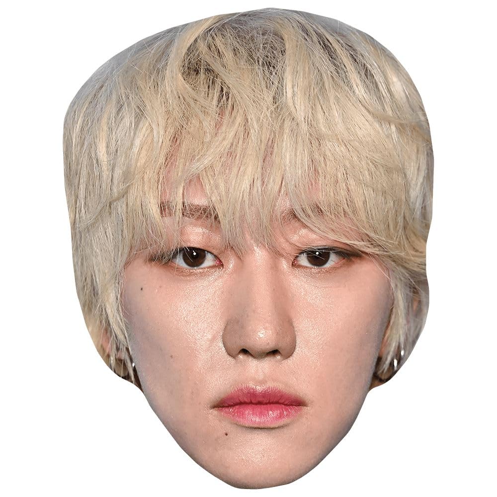 Xu Minghao (Fringe) Celebrity Mask, Flat Card Face, Fancy Dress Mask