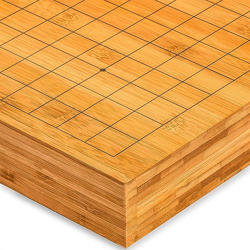 Juego de Mesa Go con Tablero Reversible y Piedras Yunzi miniatura 5