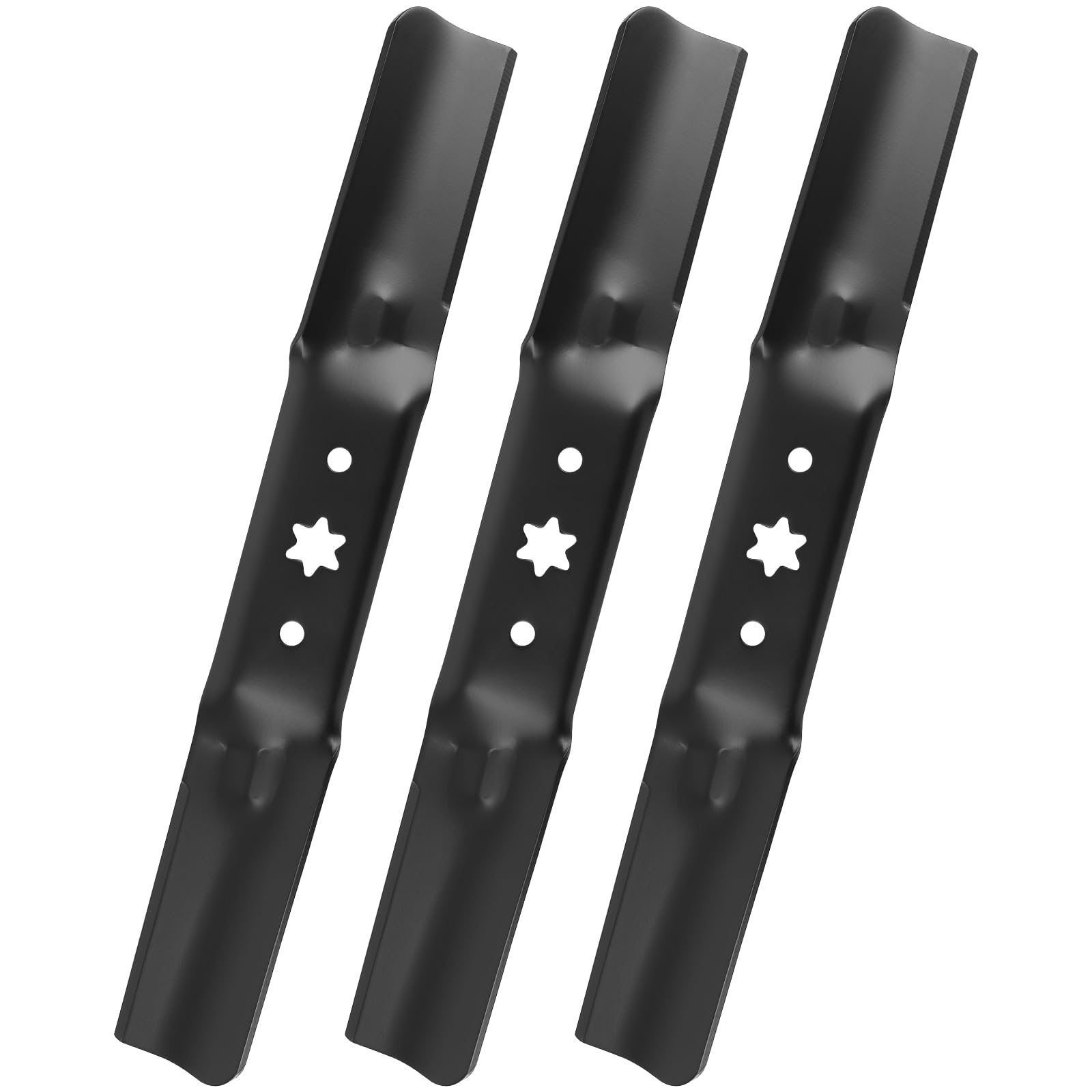 3 Pack 54" Deck Medium Lift Replacement Mower Blades for Tr oy-Bi lt M T D, Fits RZT-L54 XT1 XT2, Replace 942-05056a 942-05056 742-05056a