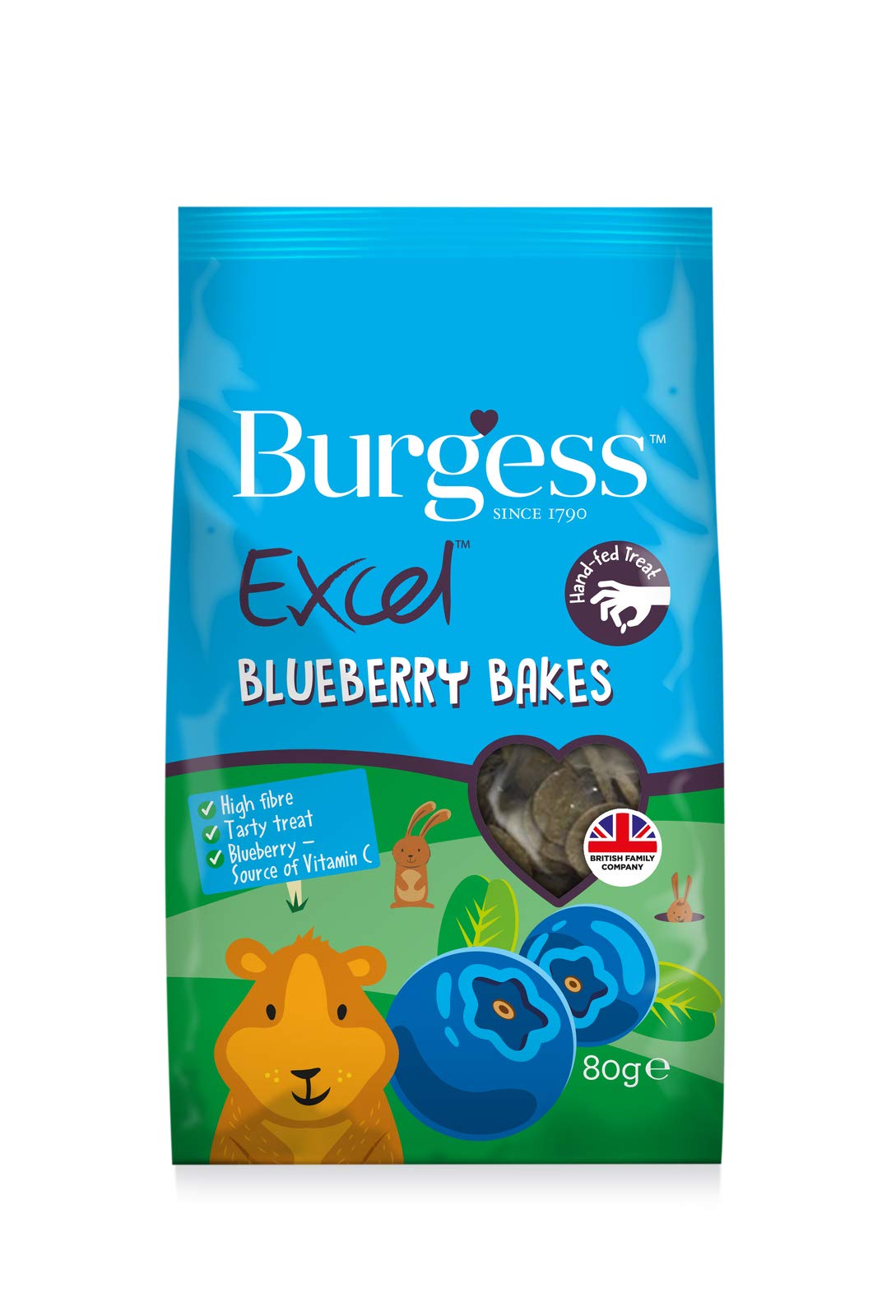 Burgess - Excel Blueberry Bakes - 80g