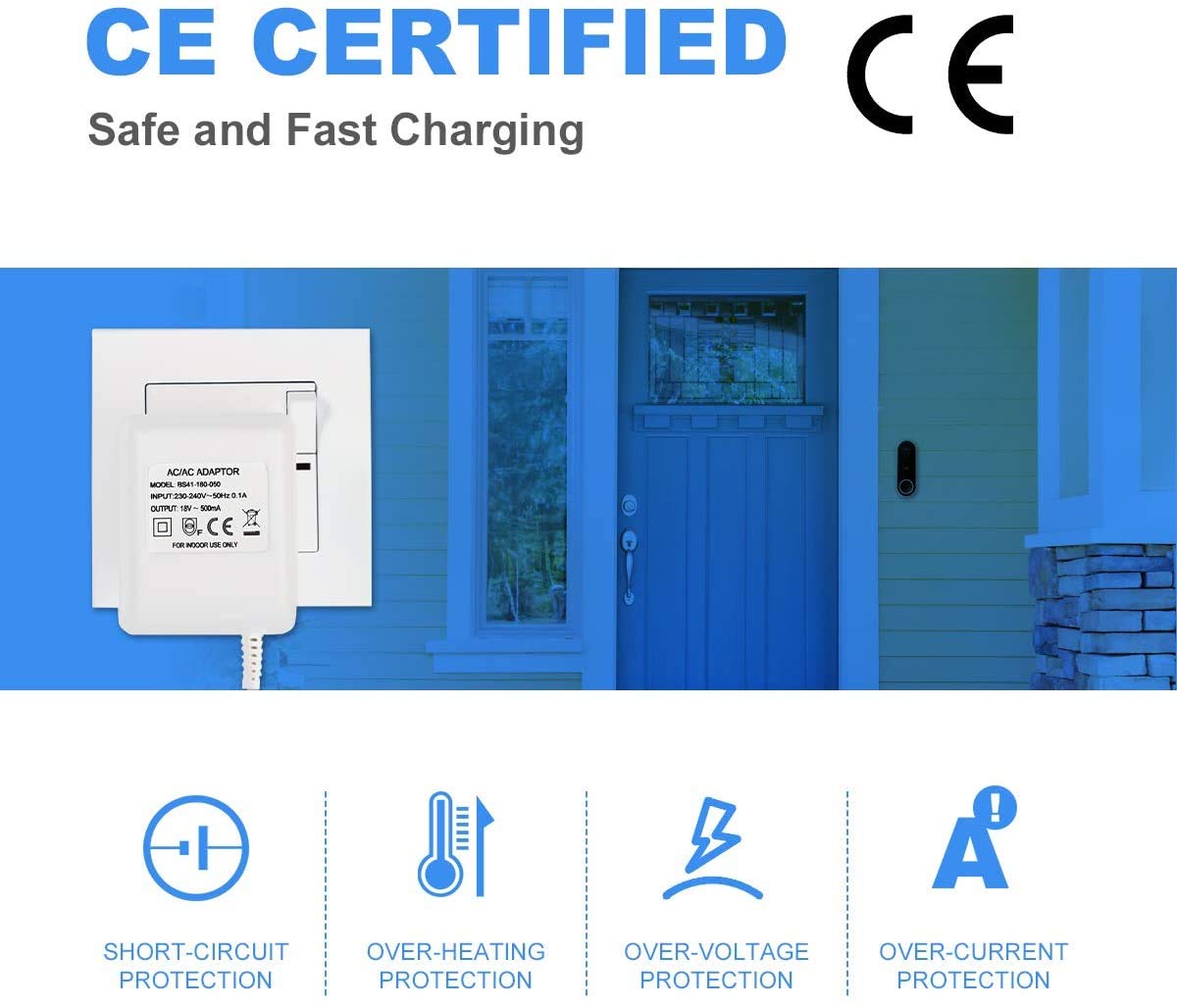 Buy Power Supply for Nest Video Doorbell,AIEVE Power Adapter