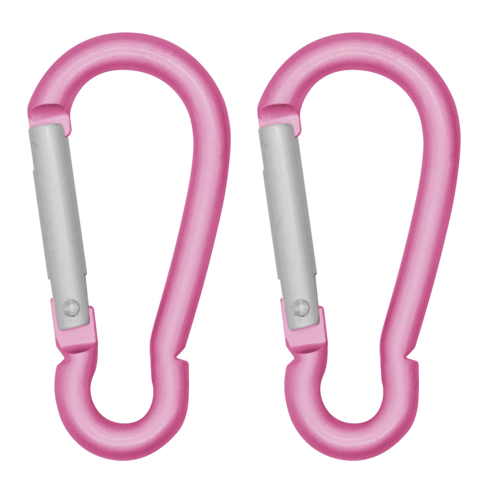 LESHIRY Large Carabiners Keychain 3" Aluminum D Shape Premium Durable D-Ring Carabiner Clip Hook Camping Accessories Snap Link Key Chain Durable