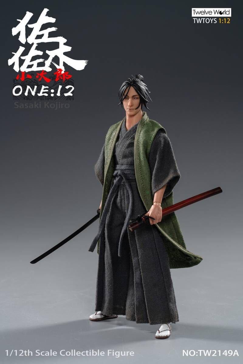 Amazon.co.jp: TWTOYS TW2149A 佐々木小次郎1/12通常版 検 宮本武蔵  