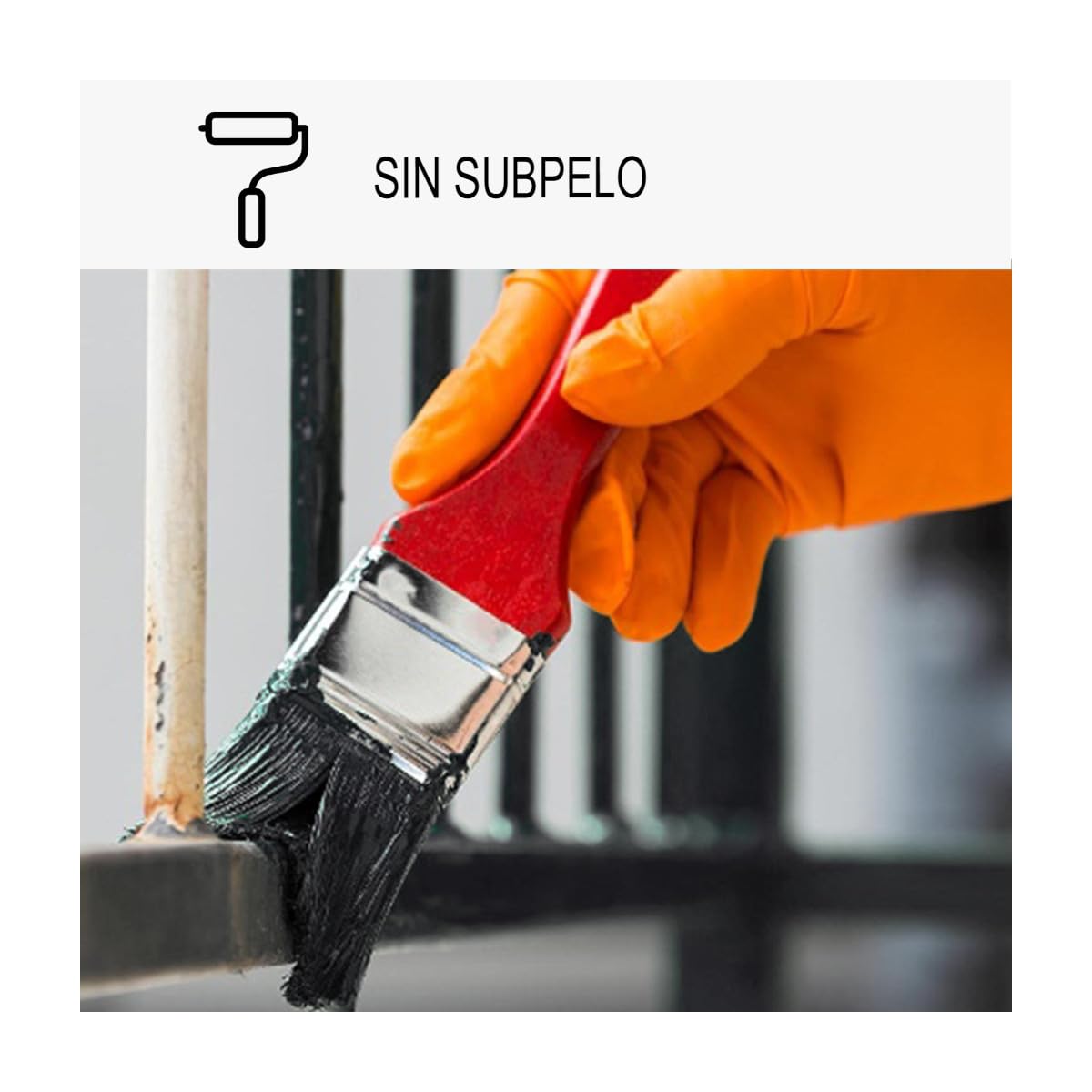 ARCANE INDUSTRIES Pintura Antióxido para Metal Exterior ARCALAC 101 - Protección Duradera para Hierro y Acero, Aplicación Directa sobre Óxido - 2,5 L Negro Mate - RAL 9005