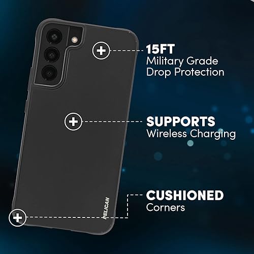 Miniatura 3 de Pelican Ranger Series - Funda para Samsung Galaxy S22 [compatible con carga inalámbrica] Funda protectora para teléfono con tecnología antiarañazos