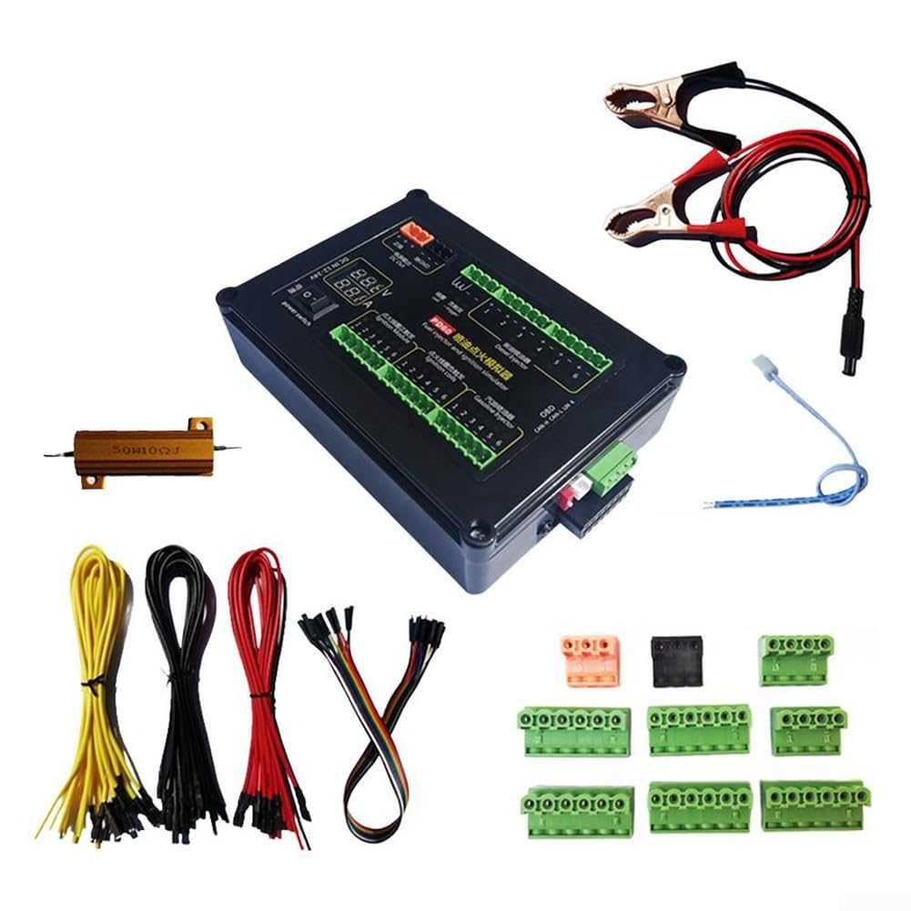 Simulador del ECU, simulador de ignición de la inyección de combustible AM-PD60, equipo de prueba de la plataforma del mantenimiento para la electrónica automotriz