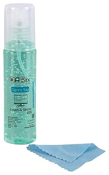 Techworld Computers Service Clean & Shine Gel Screen Cleaner Kit for LED and LCD Screens ; 100 ml