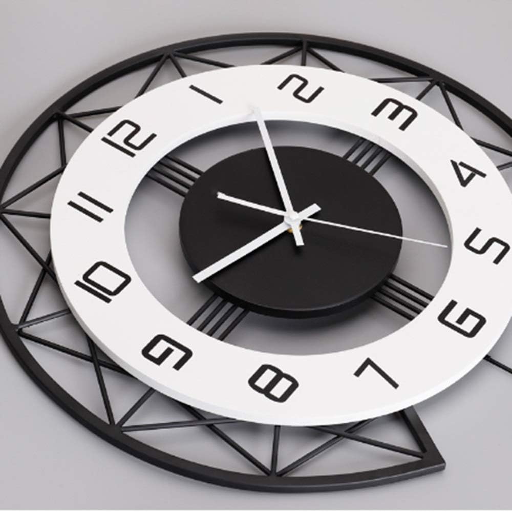 Wall Clock Nordic Home Living Room Wall Clock Watch Fashion Creative Personality of Modern Minimalist Atmosphere Table Clock Quartz Clock 43CM * 52CM