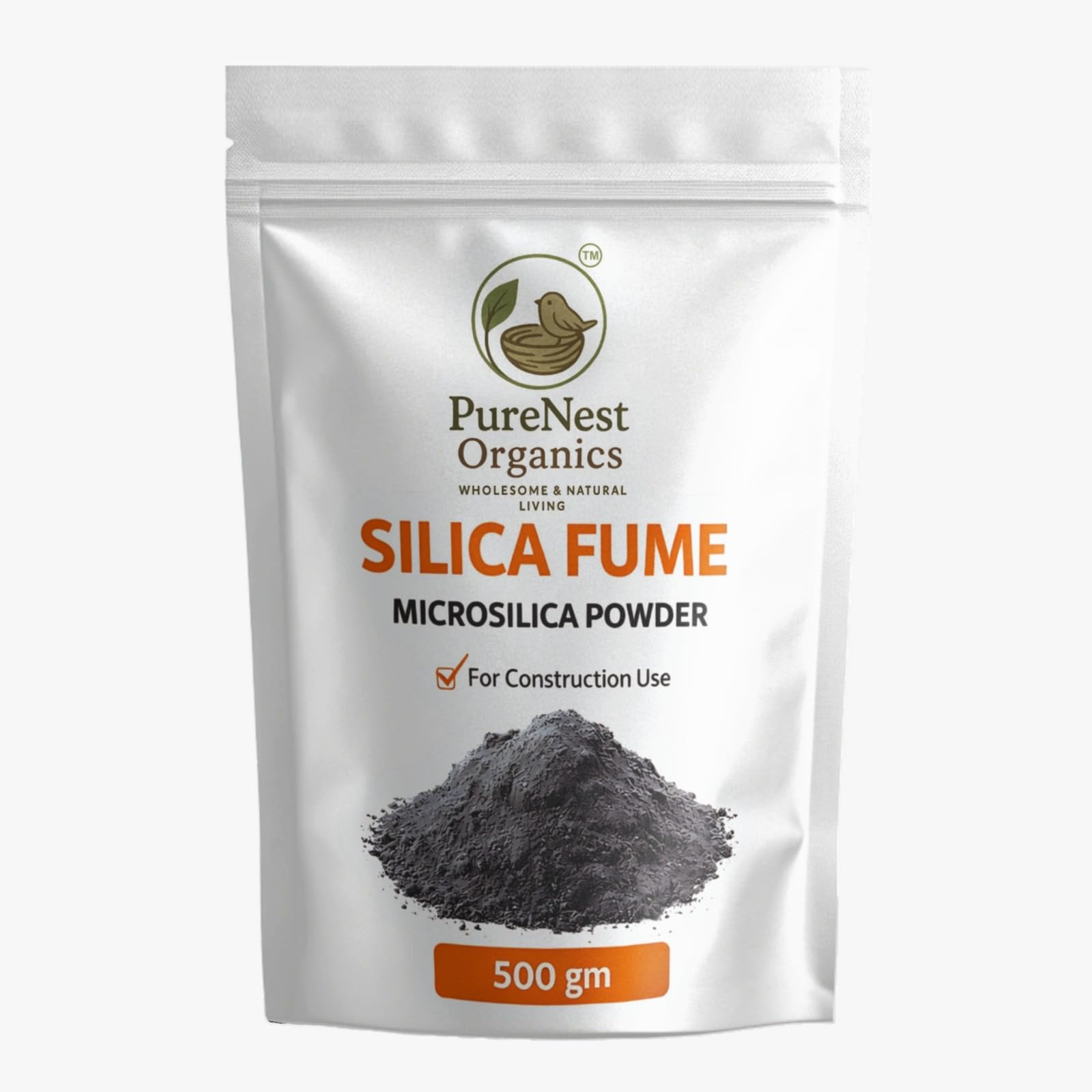 Silica Fume | Microsilica Powder for Construction | Enhances Concrete Strength, Durability & Waterproofing | for RCC, Slabs, Columns, Marine & Industrial Use. (500, Grams)-image-30