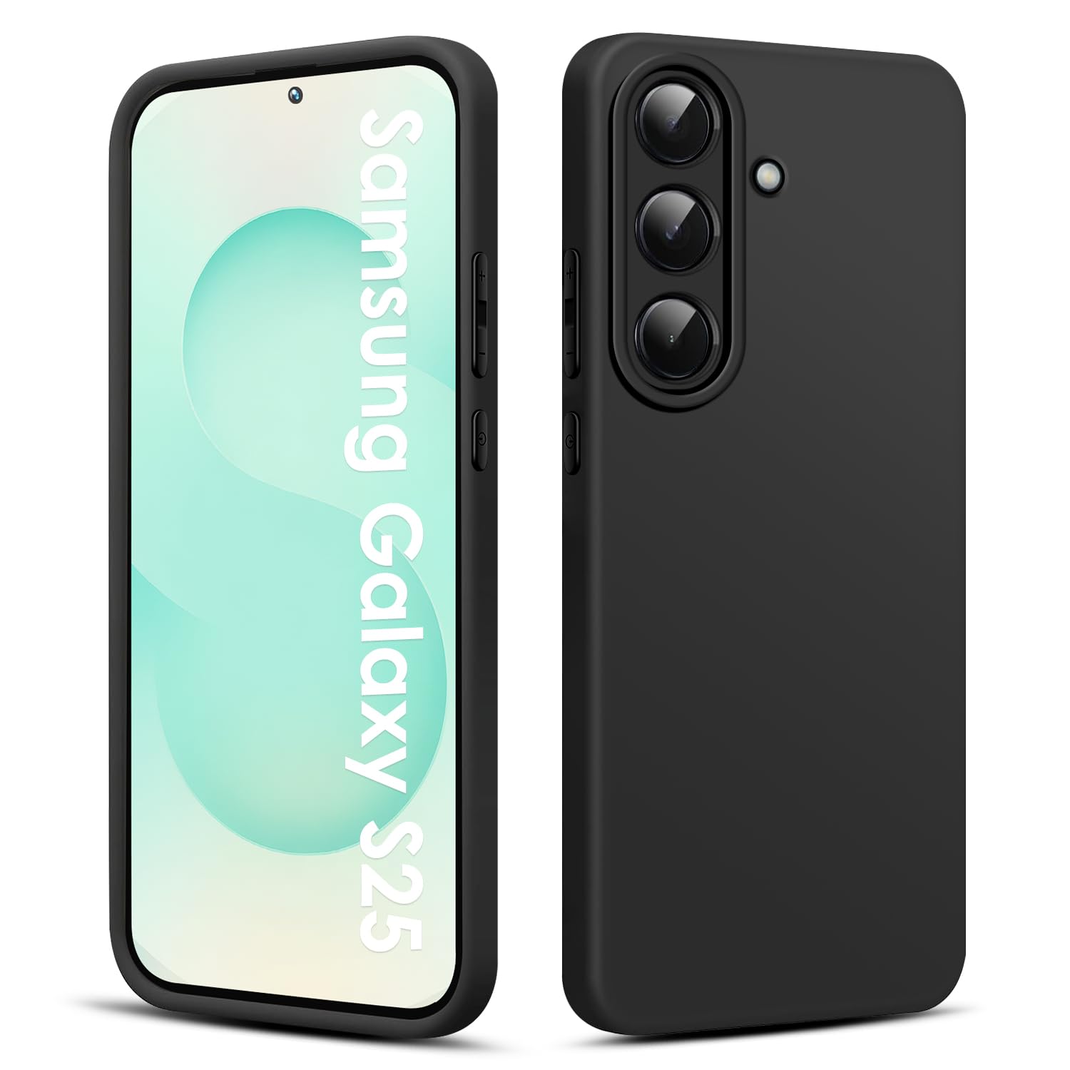 Filoto Soft Silikon Hülle für Samsung Galaxy A71 4G, Kameraschutz Stoßfest TPU Handyhülle, Anti-Fingerabdruck Unzerstörbare Starke Stoßfestigkeit Kratzfest Ultra Dünn Schutzhülle (Schwarz)