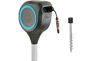 Gardena Water Powered Hose Reel: Unparalleled Convenience and Effortless Watering