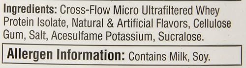Miniatura 6 de Labrada Nutrition ISO leanpro 100% Proteína WHEY Isolate Powder Premium, PP-02464, talla única , 1, 1