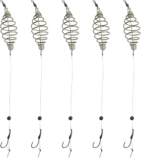 Ready-to-Go Complete Carp Rig - Spring Feeder with a Spike | Carp, Buffalo, Catfish | for Boilies and Pop-Ups