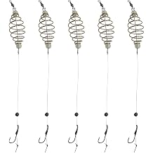Ready-to-Go Complete Carp Rig - Spring Feeder with a Spike | Carp, Buffalo, Catfish | for Boilies and Pop-Ups